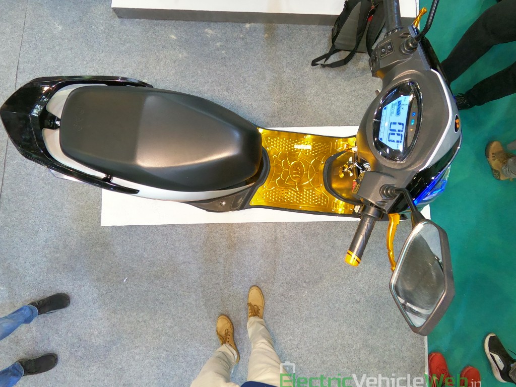 DAO EVTech GT electric scooter seat floor board