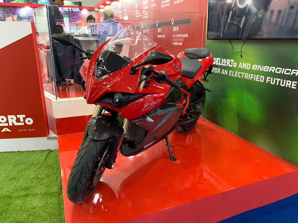 Energica Ego in India front view
