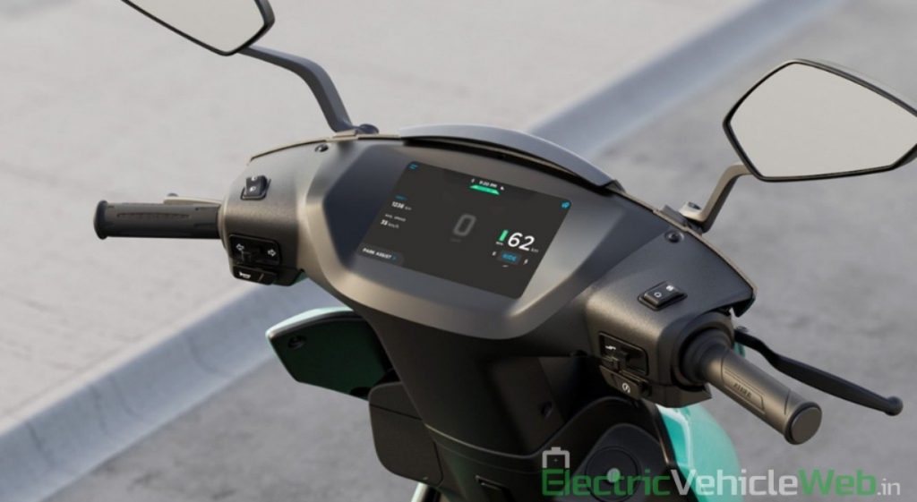 Ather 450X Android display