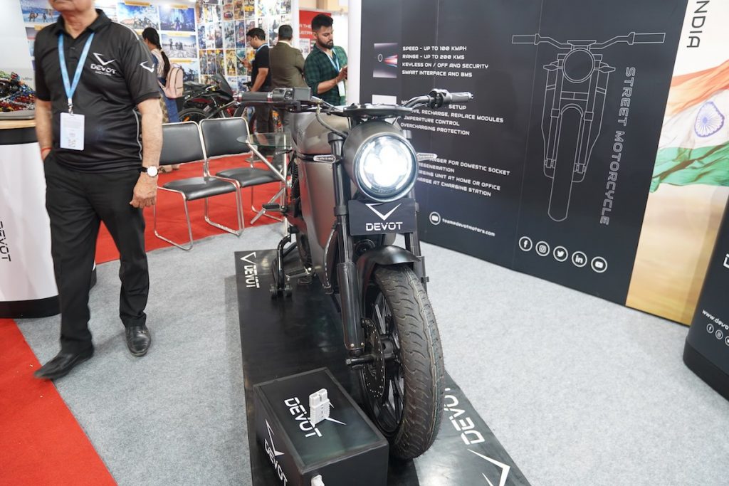 Devot Motorcycle prototype front