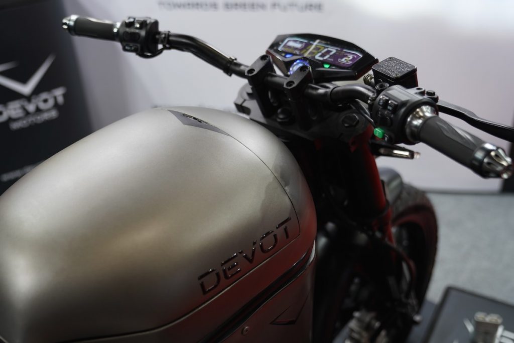Devot Motorcycle prototype fuel tank