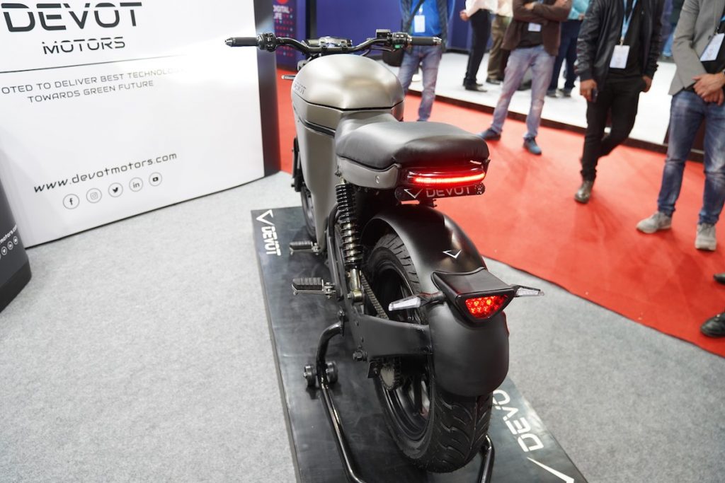 Devot Motorcycle prototype rear