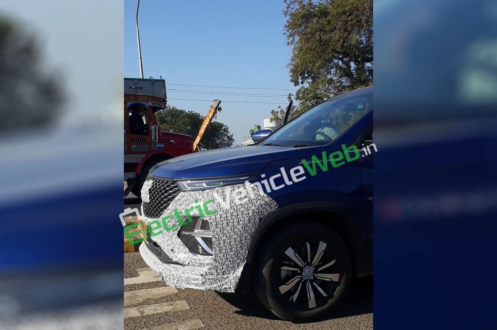 MG Hector Plus Spied 04