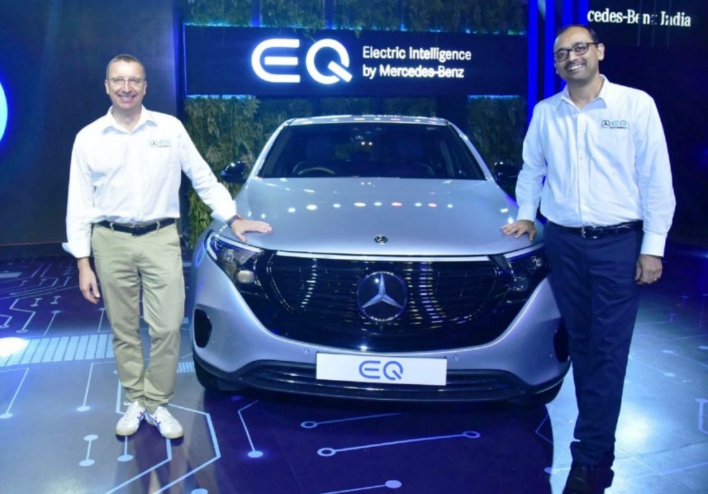 Mercedes-Benz EQC India Unveil