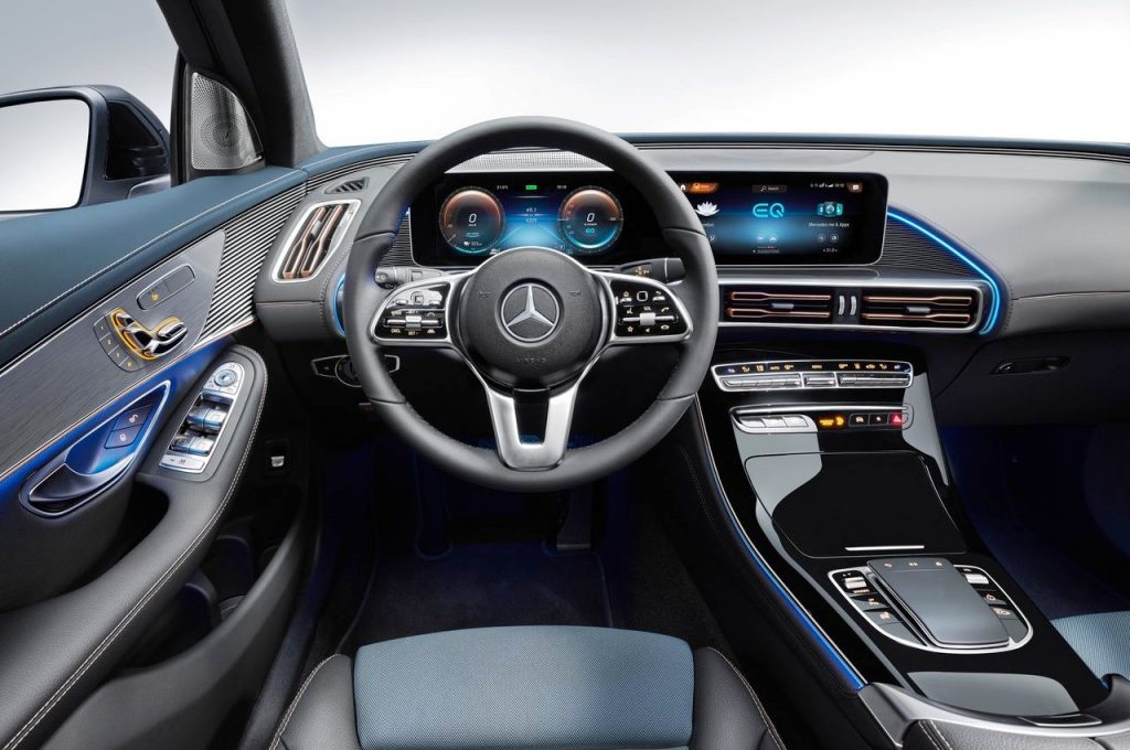 Mercedes-Benz EQC interior view