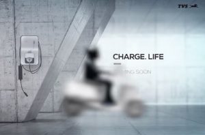 TVS Electric Scooter Teaser