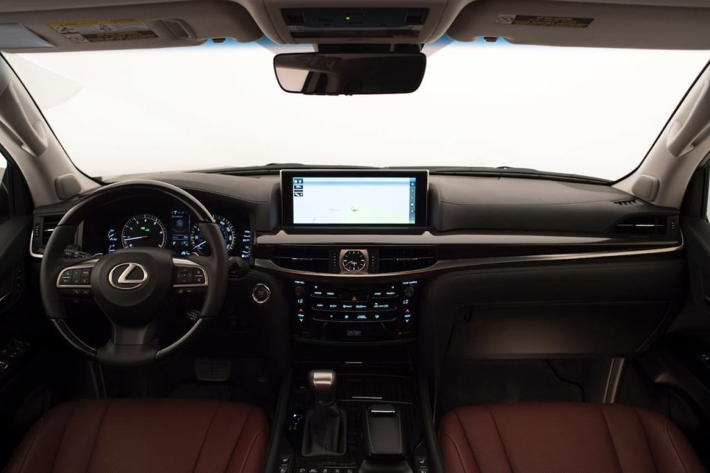2021 Lexus LX interior