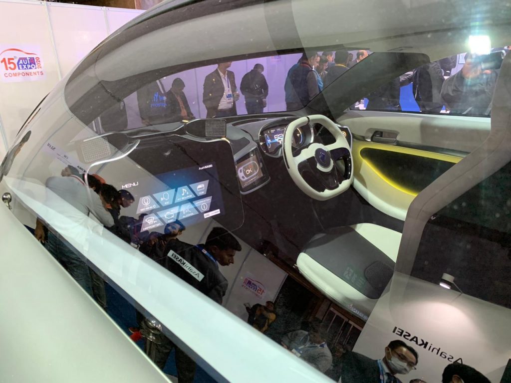 Asahi AKXY Concept interior - Auto Expo Component 2020