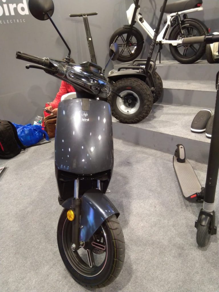 Bird ES1+ electric scooter front