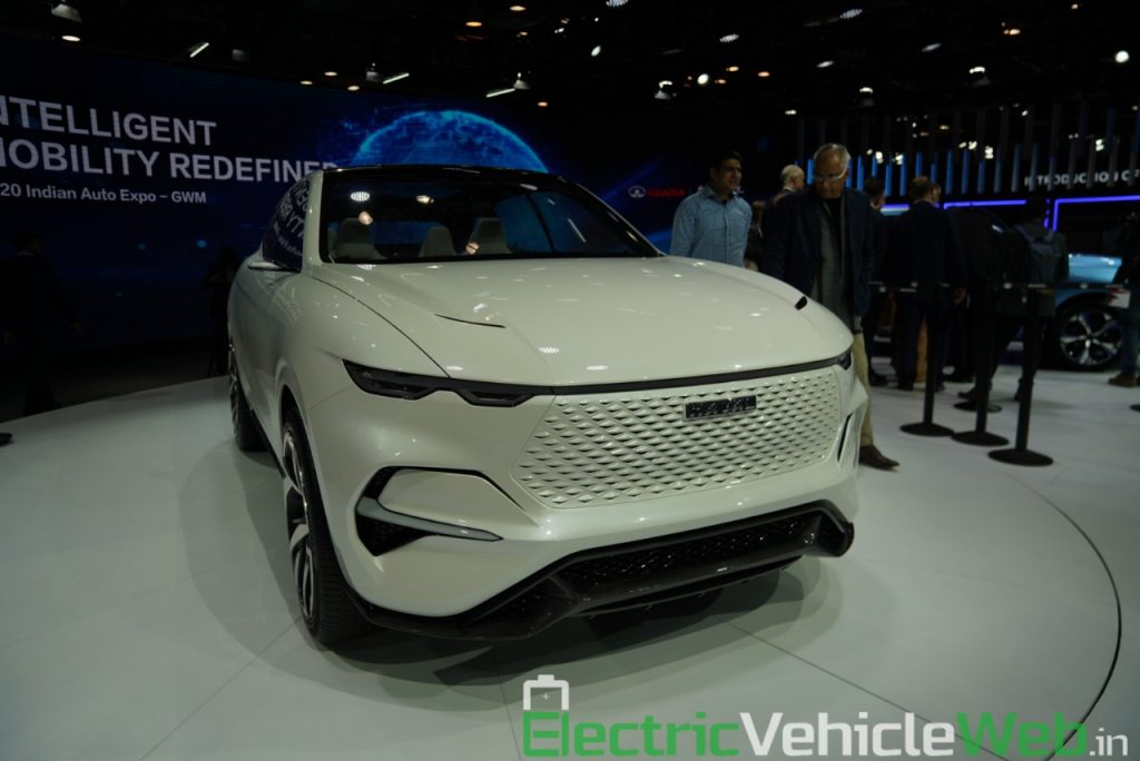Haval Vision 2025 Concept front three quarter view 2 - Auto Expo 2020