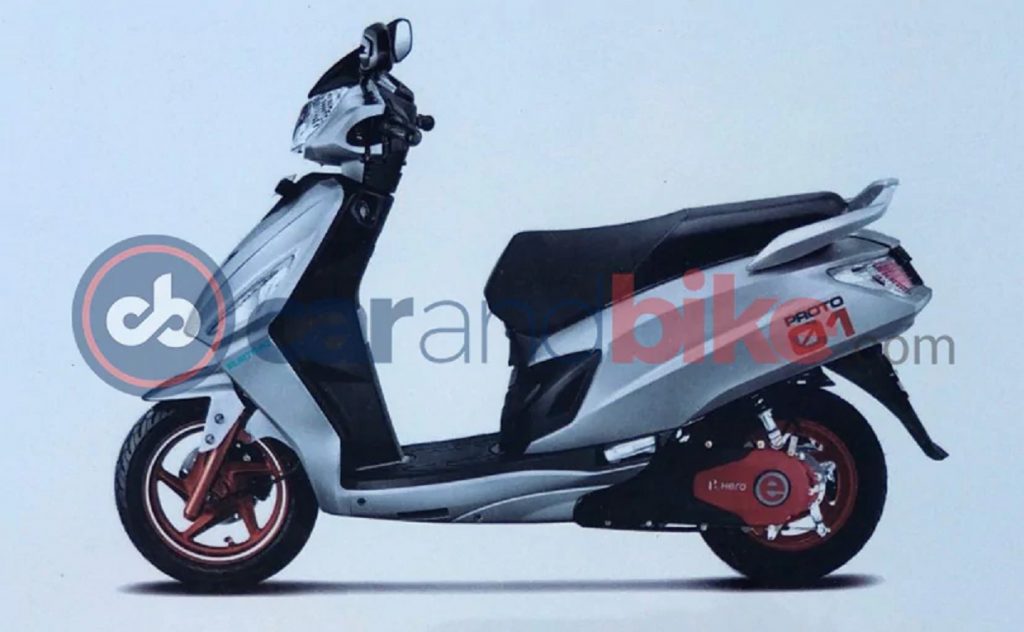 Hero eMaestro Concept electric scooter
