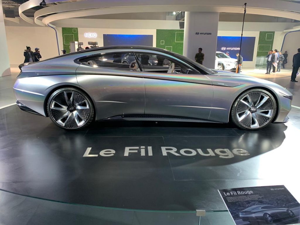 Hyundai Le Fil Rouge Concept side view - Auto Expo 2020