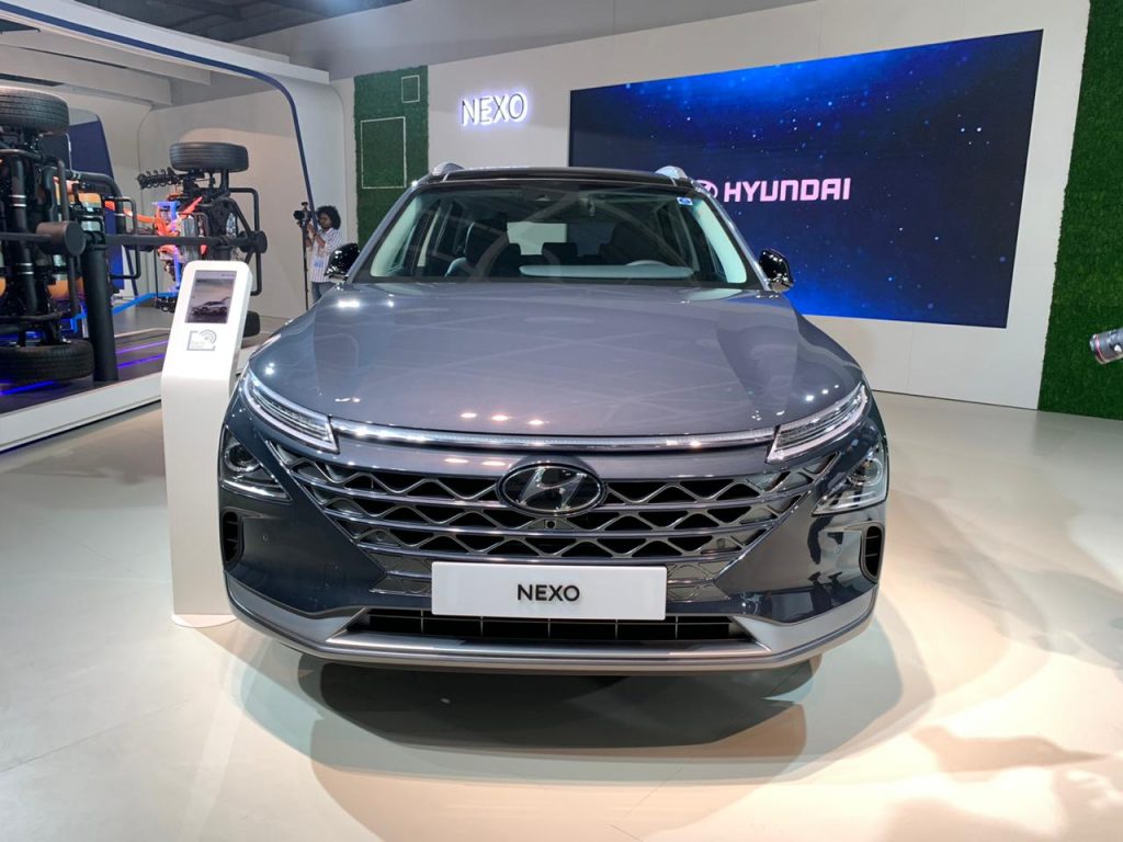 Hyundai Nexo front view - Auto Expo 2020