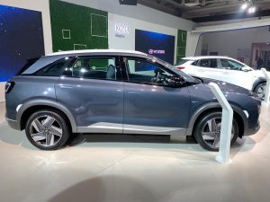 Hyundai Nexo side view 2- Auto Expo 2020