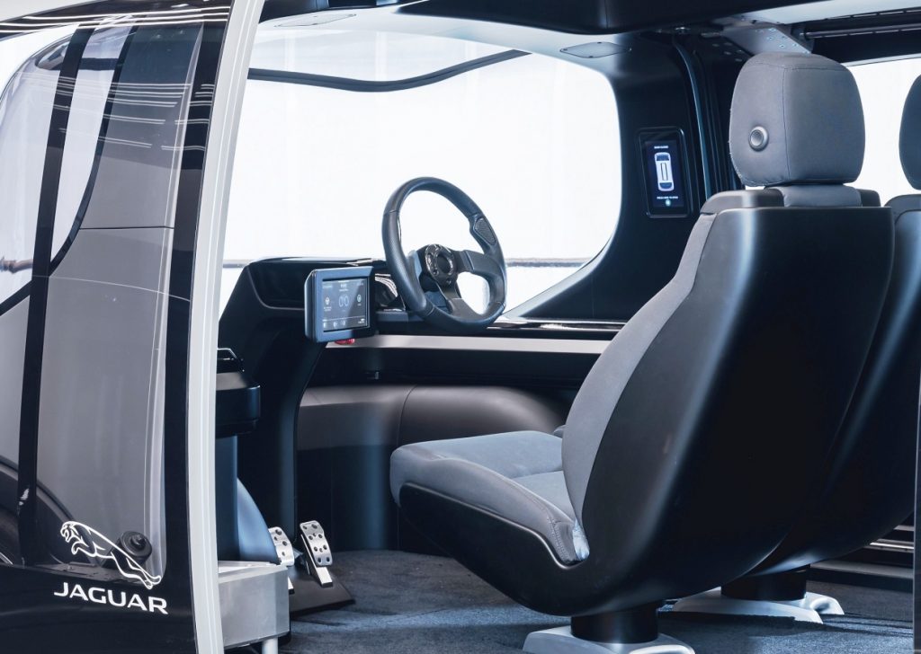 Jaguar Land Rover Project Vector interior