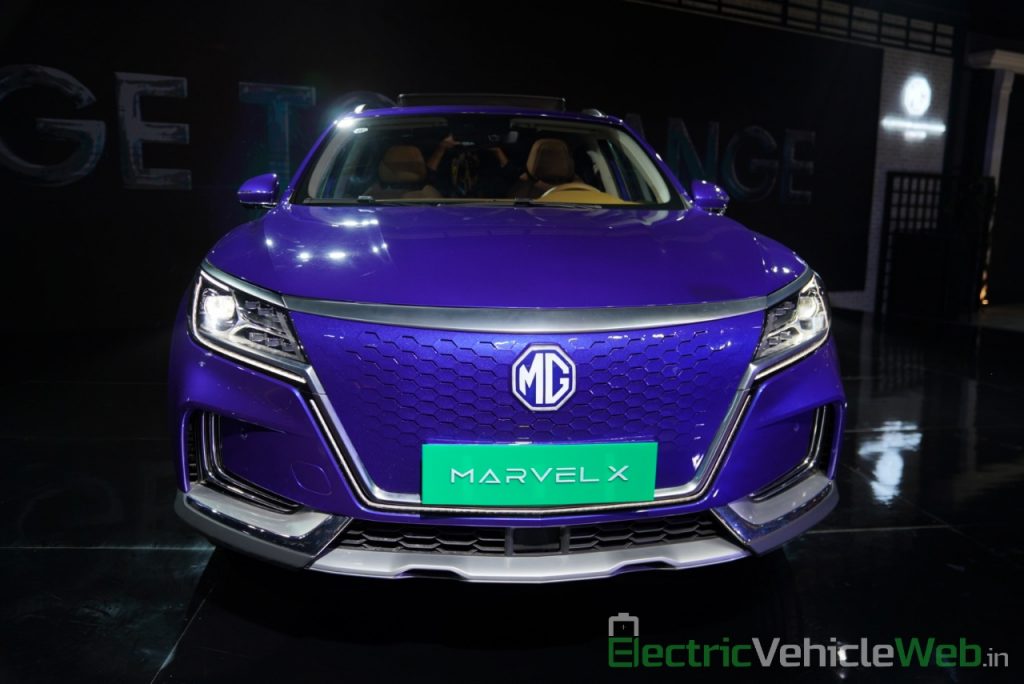 MG Marvel X front view - Auto Expo 2020