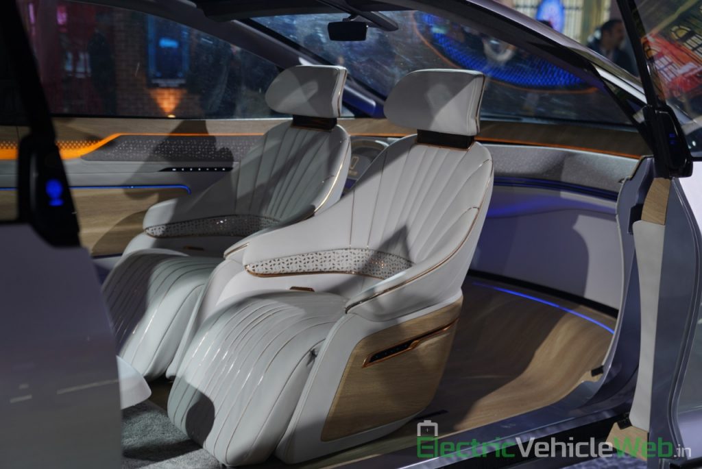 MG Vision-i (Roewe Vision i) Concept seats - Auto Expo 2020