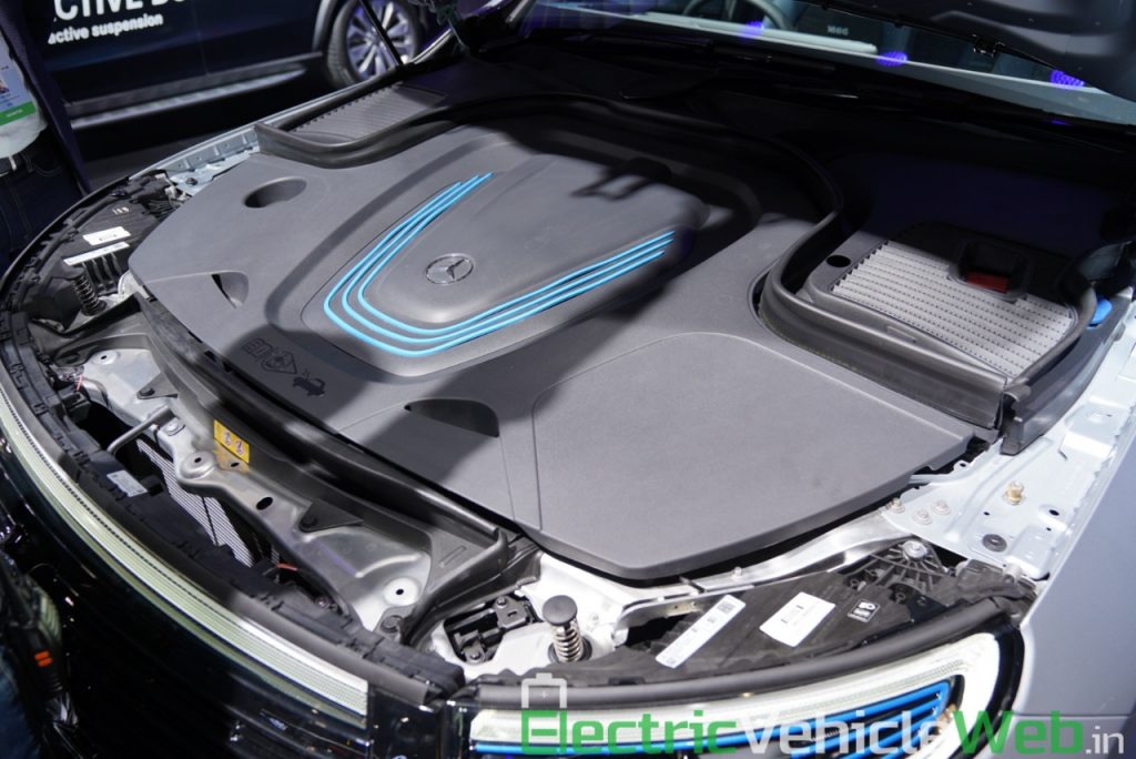 Mercedes EQC electronics at Auto Expo 2020