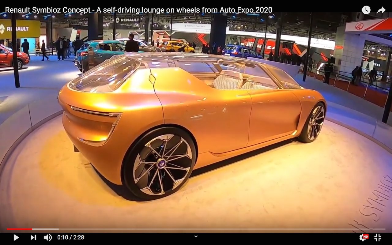 Renault Symbioz Concept at Auto Expo 2020 India