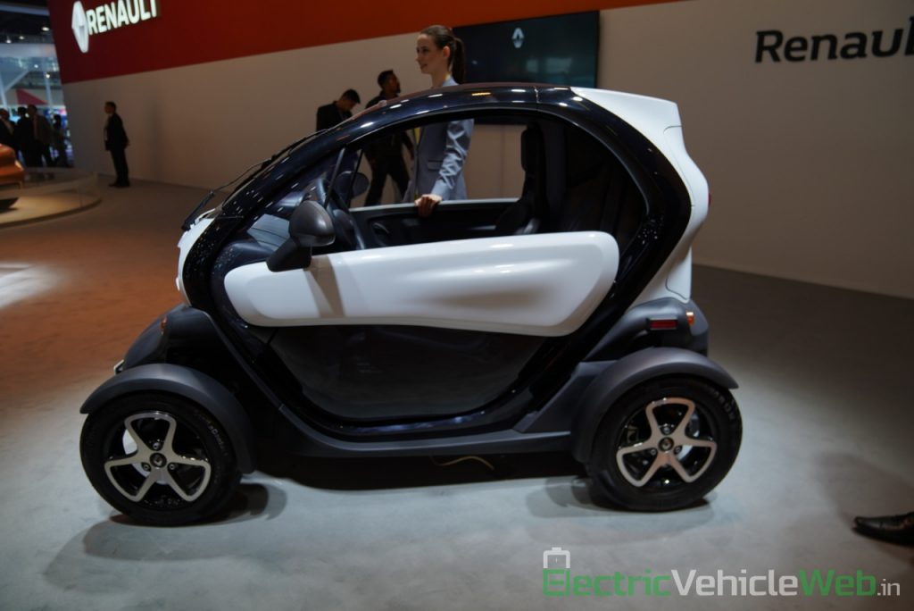 Renault Twizy side view - Auto Expo 2020