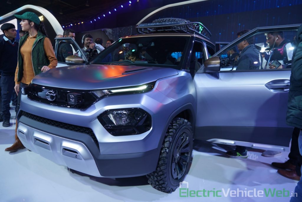 Tata HBX Concept front three quarter view 2 - Auto Expo 2020
