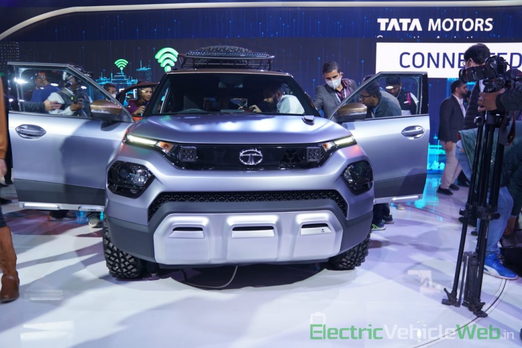 Tata HBX Concept front view - Auto Expo 2020