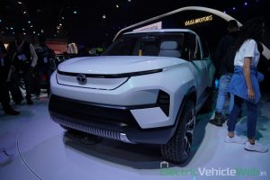 Tata Sierra EV Concept front three quarter view - Auto Expo 2020