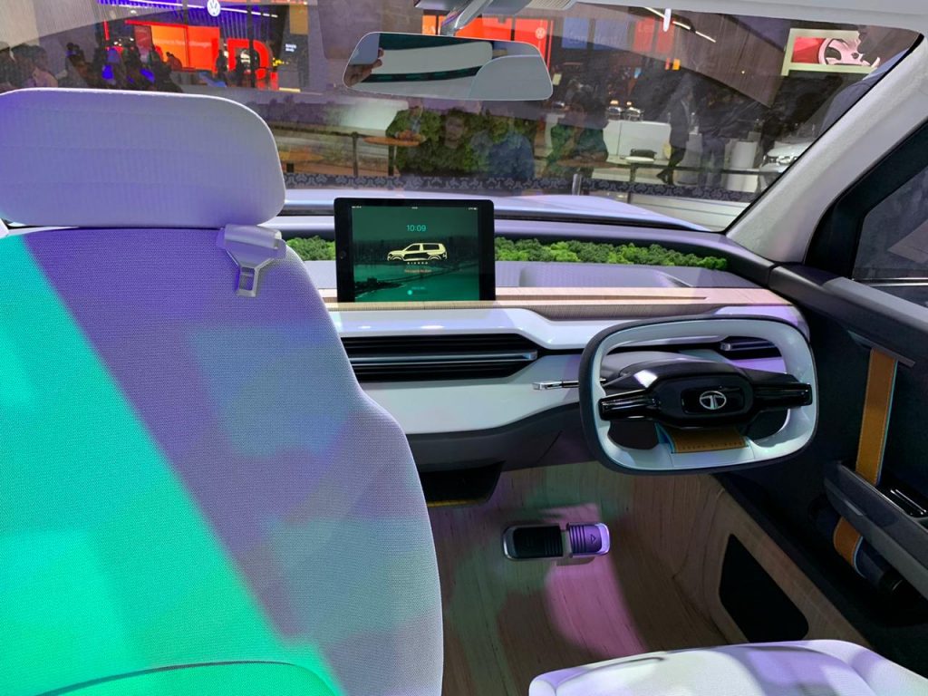 Tata Sierra EV Concept interiors - Auto Expo 2020 (5)