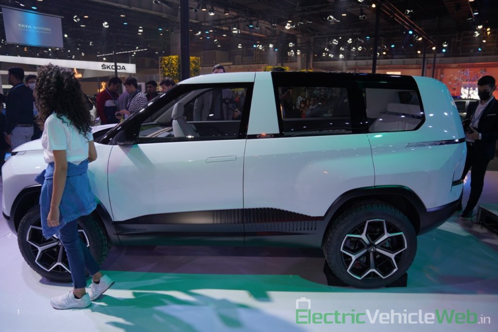 Tata Sierra EV Concept side view - Auto Expo 2020