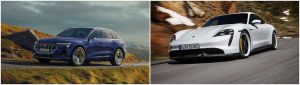 Audi e-tron & Porsche Taycan