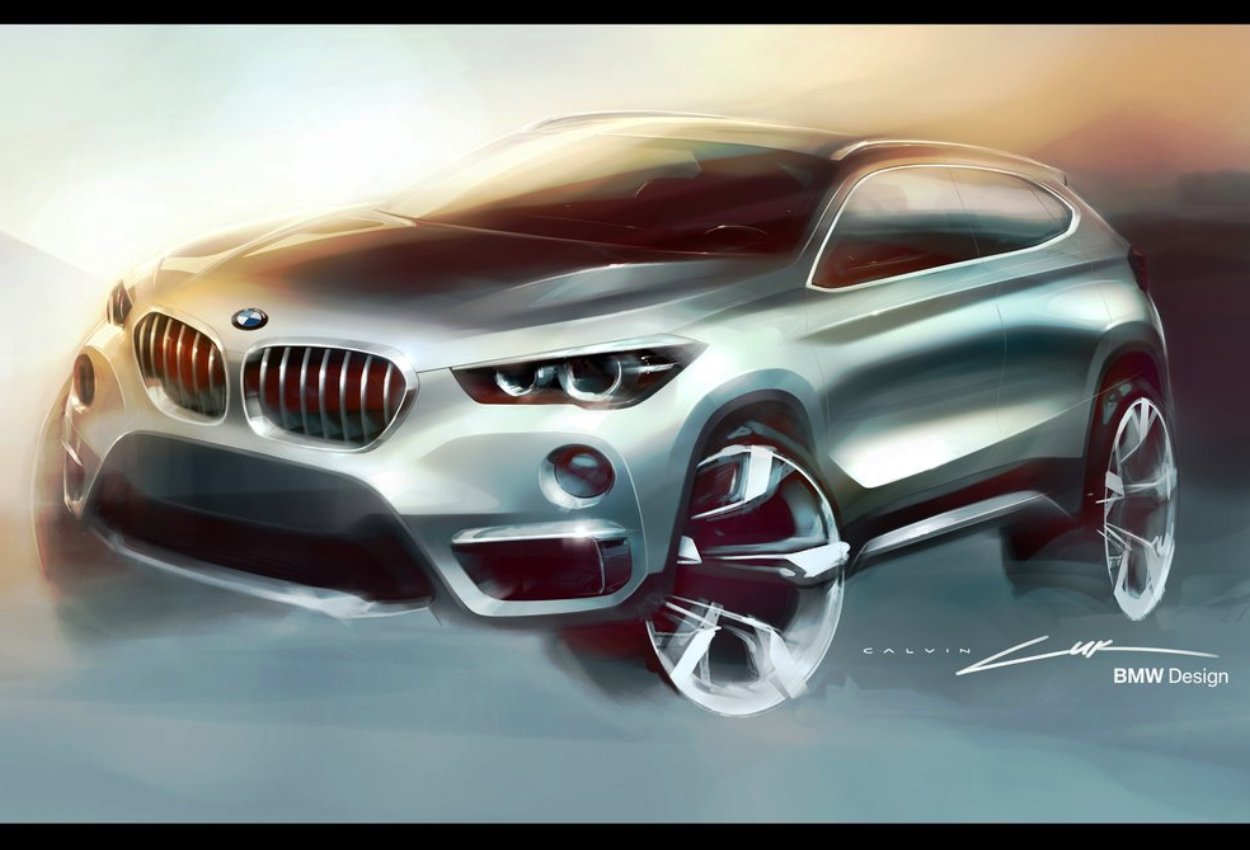 BMW X1 sketch