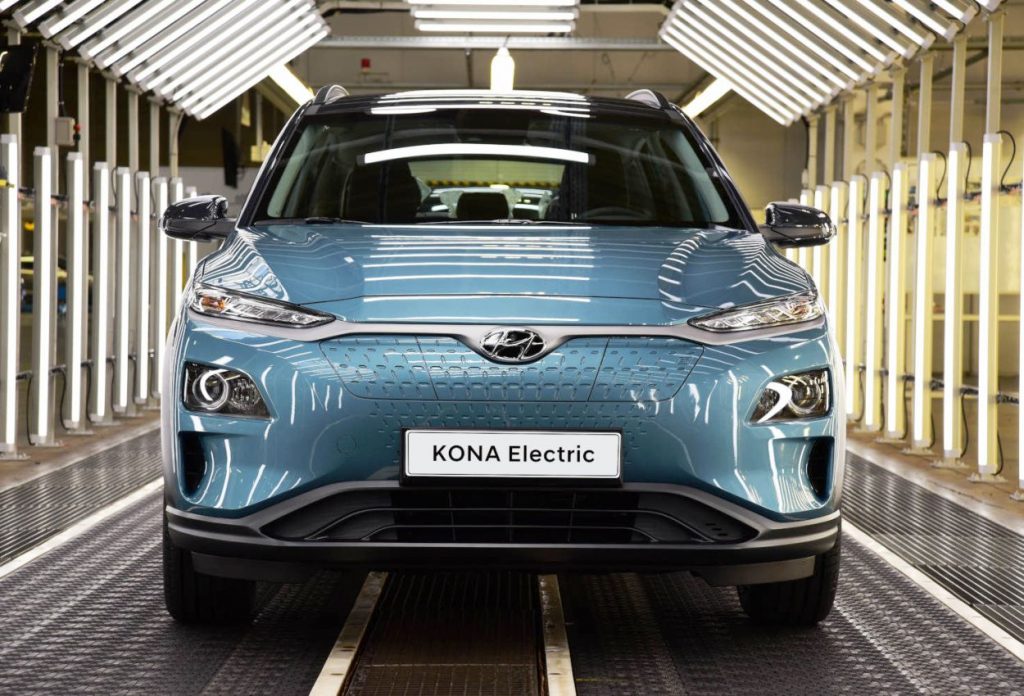 Hyundai Kona Electric production line