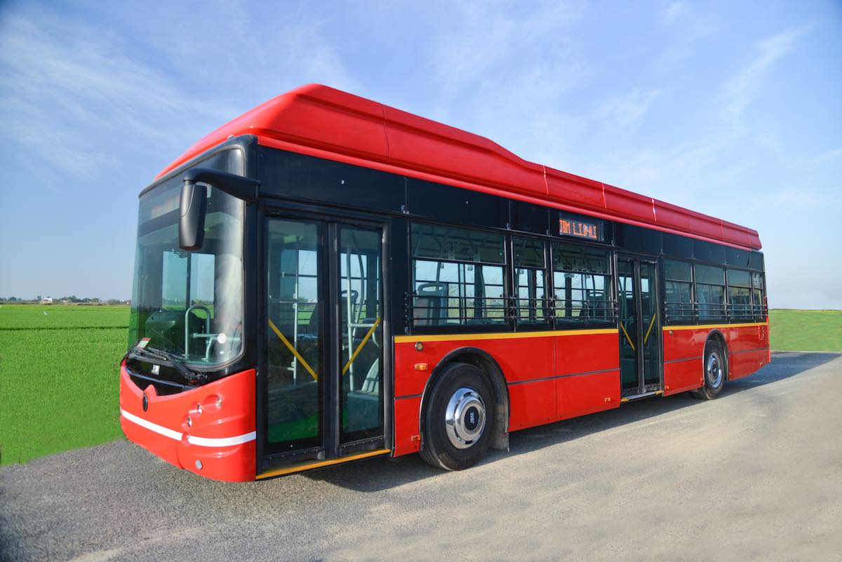 JBM ECOLIFE e12 electric bus