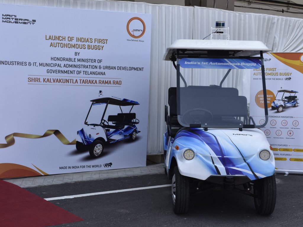 Maini Group autonomous buggy India's first