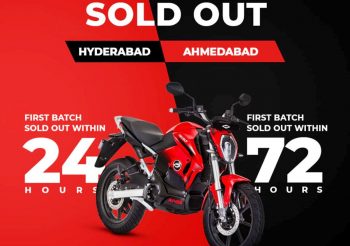 Revolt bikes sold out in Chennai, Ahmedabad & Hyderabad [Update]