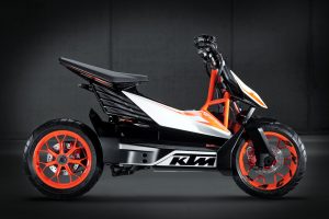 KTM E-speed KTM electric scooter side