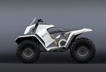 Tesla Cyberquad-inspired ‘Corretto’ electric ATV is digital off-road magic