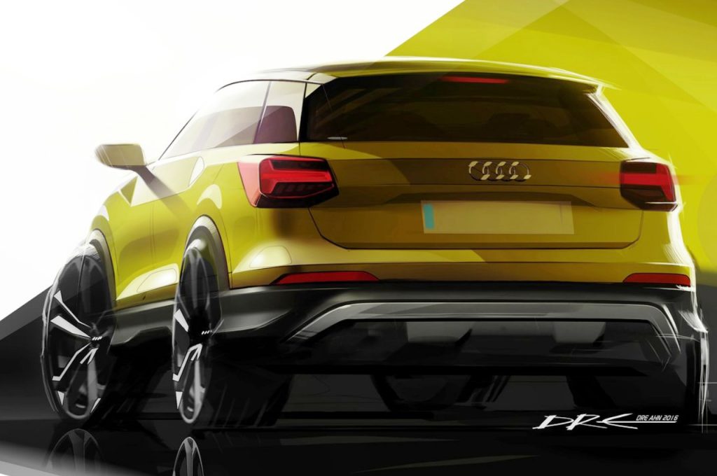 2017 Audi Q2 sketch