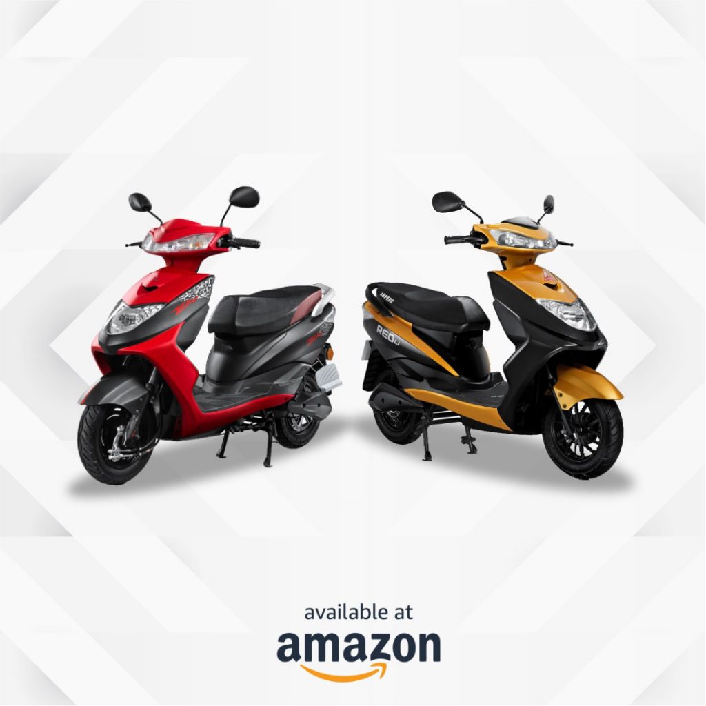 Ampere Reo and Zeal electric scooters