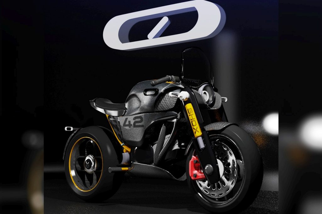Halo Project electric motorcycle GT version