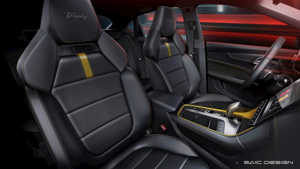 MG6 2020 facelift interior seats