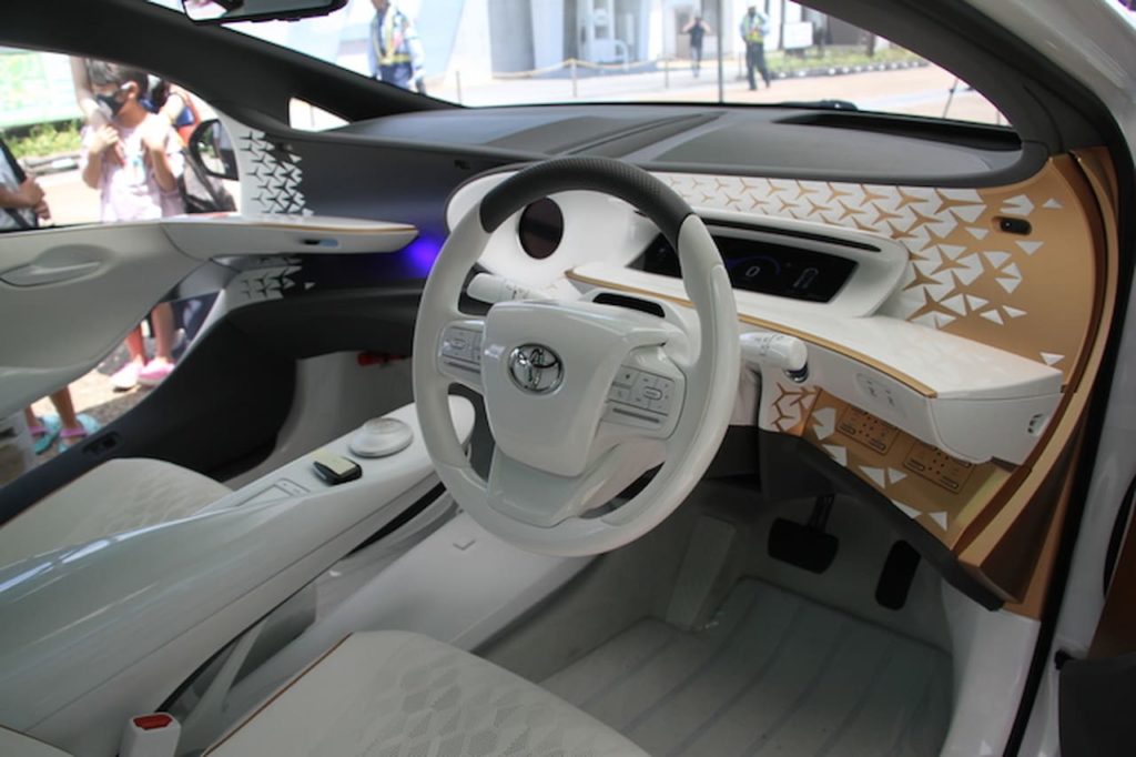 Toyota LQ interior real-life image