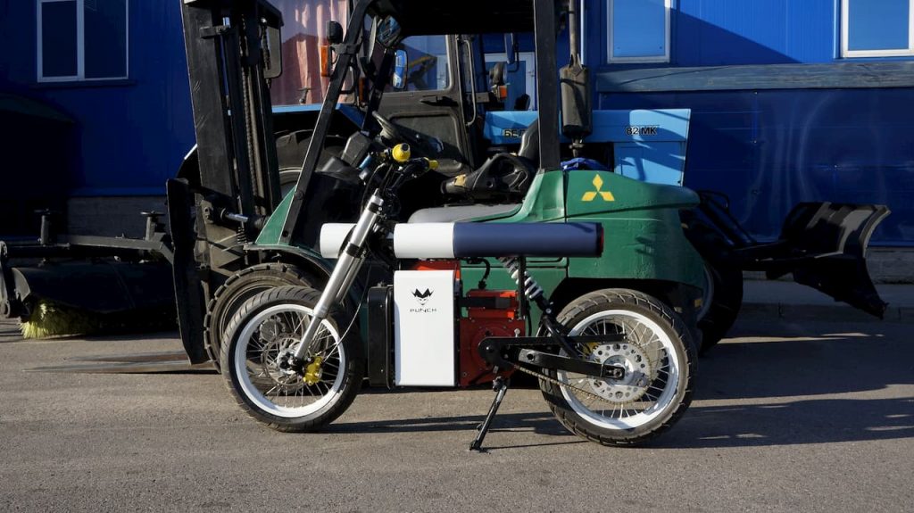 Punch Motorcycles electric bike side