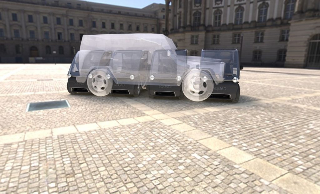 Squad Solar City Car footprint vs SUV