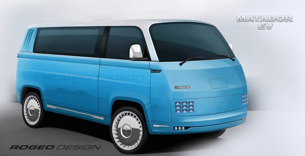 ROGEO DESIGN MATADOR Van Electric vehicle FRONT