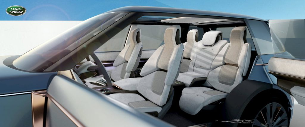 Range Rover Nouvel seats