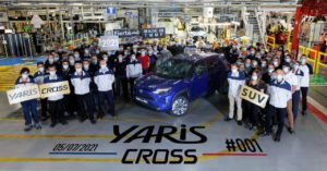 Toyota Yaris Cross Hybrid production