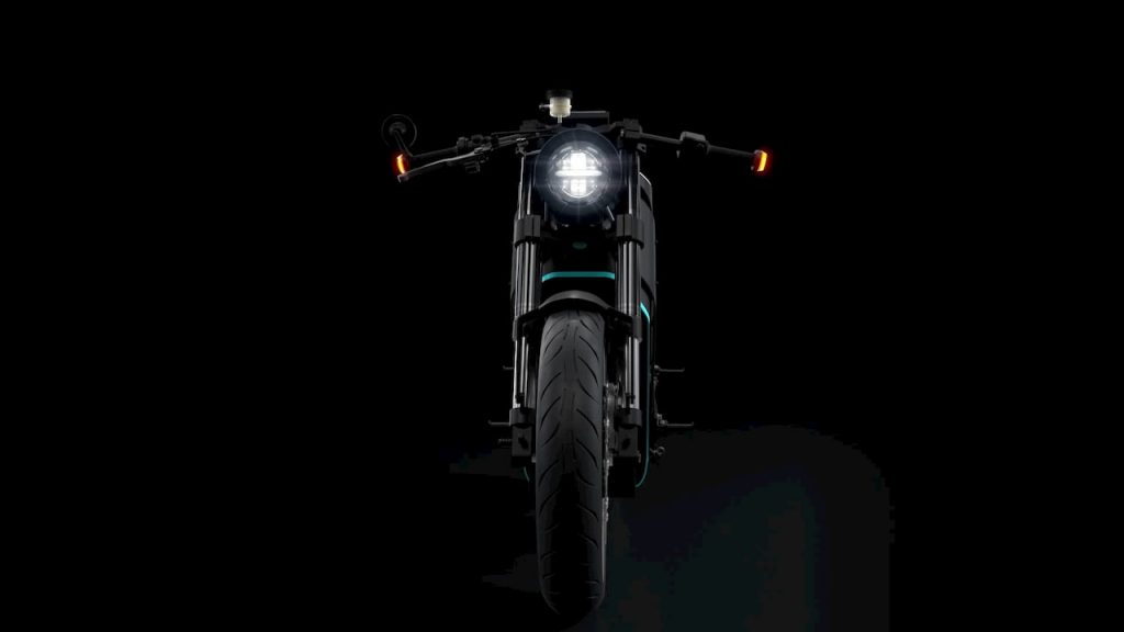 Yatri P-Zero electric motorcycle front