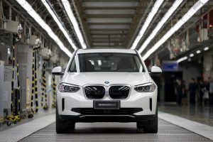 BMW iX3 production Shenyang China