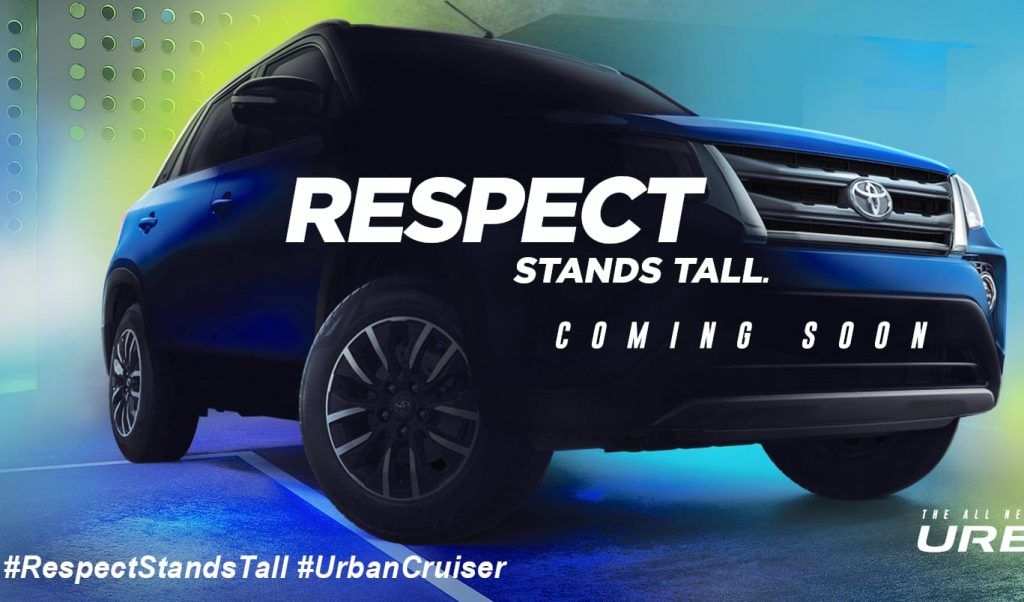 Toyota Urban Cruiser new front teaser